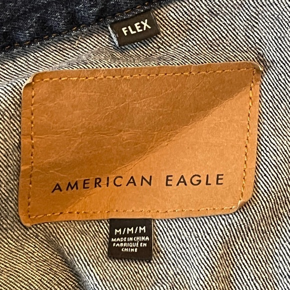 American Eagle Dark Blue Denim Jacket - Picture 2 of 3